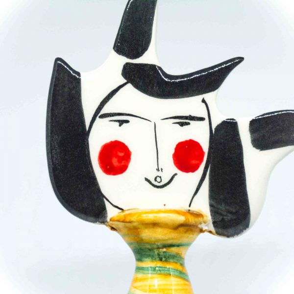 salvadanaio artistico in ceramica
